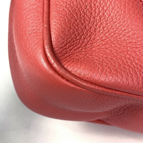Gucci Soho Tassel Shoulder Bag Red Leather - Picture 3 of 8